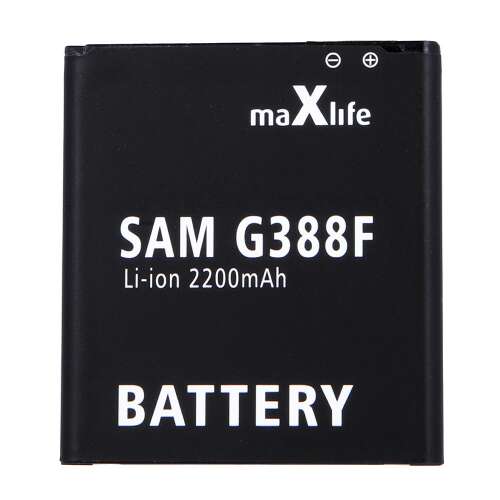 Samsung Galaxy Xcover 3 (G388F) csere akkumulátor, 2200mAh, maxLife márka