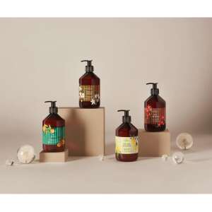 The Gift Label Hand Soap, Hugs and Kisses, Spring/Summer Collection, Grapefruit and Jasmine Notes, Vegan, Sulfate and Dye Free, 500 ml - Beauty & Health