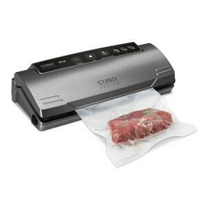 Caso Germany VC 10 Plus Edition vacuum sealer, sealing a bag with meat - Caso