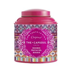 Чай The Cap Soul Ройбос Frutas del Bosque, Тип запарка, Билков, Антиоксидантен, Противовъзпалителен, 100% натурални съставки, 100 г 102726103 - Плодов чай