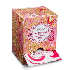 The Cap-Soul Original Vanília Fehér Tea, 15 tea tasak, doboz - The Cap Soul