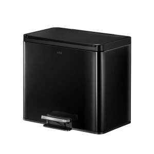 EKO Essential Pedálos Szelektív Hulladékgyűjtő - 3x9L, Rozsdamentes Acél