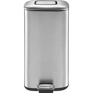 EKO 32 liter stainless steel pedal trash can with soft-close lid - Eko