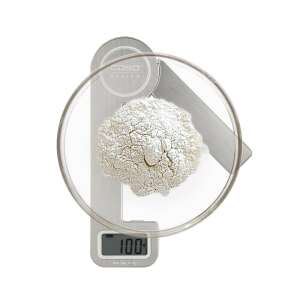 Caso Germany Kitchen Ecostyle digital kitchen scale weighing flour in a bowl - Kitchen Scale