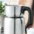 Gastroback Milk & Chocolate Advanced milk frother, stainless steel, close-up