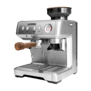 Gastroback Design Espresso Advanced Barista Limited Edition espresso machine with built-in grinder, walnut wood accents, and stainless steel finish - Gastroback