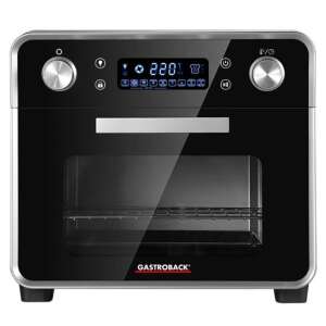 Gastroback 42815 Air Fryer & Pizza Oven, 21L, 5-in-1, Black - Gastroback
