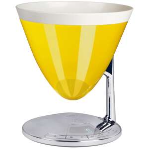 Casa Bugatti Uma kitchen scale with timer, yellow, 3 kg capacity, removable bowl, 90 minute timer - Kitchen Scale