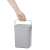 Eko Puro II Food Waste Caddy, 5 liter, grey, compost bin, kitchen waste bin, hanging bin, wall mounted, cabinet door mounted, easy to empty, with bag holder, carrying the bin