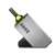 Caso Germany WineCase One wine cooler, single bottle, stainless steel, silver, black