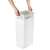 EKO Morandi Touch 40L white touch-operated trash can with trash bag