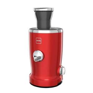 Novis VitaJuicer S1, piros 4 az 1-ben gyümölcscentrifuga, citrusprés, turmix, püré - Kézi aprító, Kézi mixer, Gyümölcscentrifuga és préselő és Elektromos tésztagép