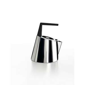 Casa Bugatti Via Roma stainless steel kettle, angled view - Tea & Tea Making Accessory