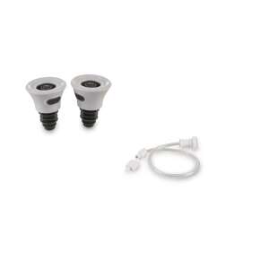 Solis Set de 2 dopuri universale pentru sticle cu vid, 92286, ideal pentru depozitarea vinului, fără BPA, tub de vid inclus, reutilizabil, ușor de utilizat, gri - Dopuri și capace de sticle