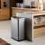 Coș de gunoi EKO Mirage Sensor 30L din oțel inoxidabil fără atingere în bucătărie