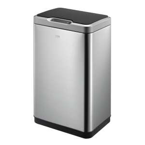 EKO Mirage Sensor 30L Stainless Steel Touchless Trash Can with Silent Lid - Furniture