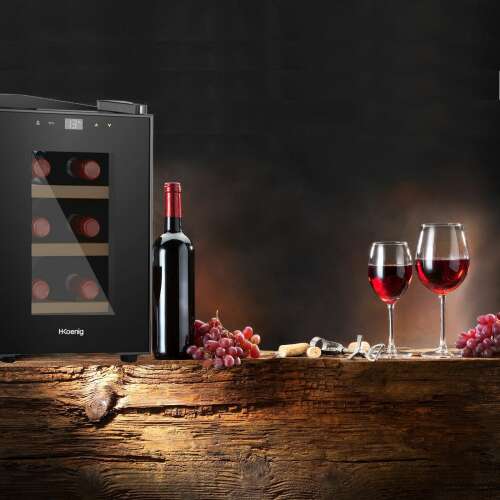 H.Koenig AGE6 Borhűtő - 6 Palack