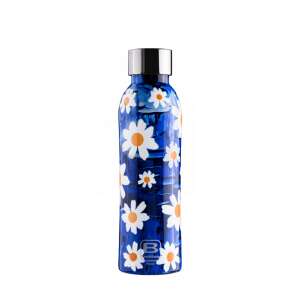 Casa Bugatti B Bottles Twin Daisy 500ml termos din oțel inoxidabil cu model de margarete - Termosuri și suporturi pentru băuturi