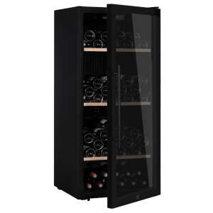 Les Petits Champs CAVCB122 wine cooler, black, 122 bottle capacity - Wine Cooler