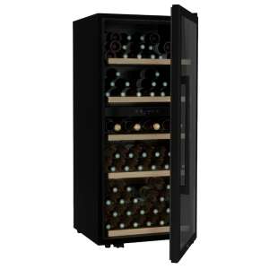 Les Petits Champs CAVCDB91 91 bottle dual zone wine cooler, black - Wine Cooler