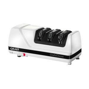 Graef CC120 electric knife sharpener, white, for kitchen knives, chef's choice - Knife Sharpener
