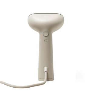 Steamery Stockholm Cirrus No.3 handheld garment steamer, cream color, back view - Steam iron