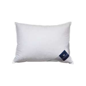 Billerbeck Anett classic pillow, 50x70 cm, down and feather composition, 100% cotton cover, medium firmness, washable, white - Pillow