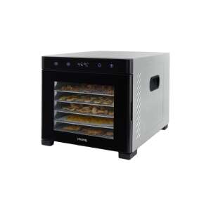 H.Koenig DSY900 élelmiszer-szárító, 650W, 6 tálca, digitális kijelző, 24 órás időzítő, rozsdamentes acél - Aszaló