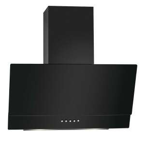 Bomann DU7607G 60cm black wall mounted cooker hood - Range Hood