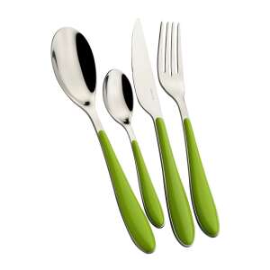 Casa Bugatti Gioia 6-piece cutlery set, green - Cutlery