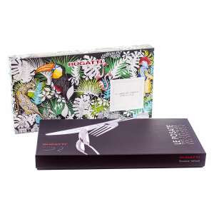 Casa Bugatti 24-piece cutlery set in a luxury gift box, featuring a modern, elegant design with a glossy finish - Cutlery