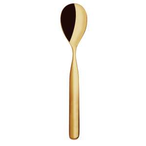 Casa Bugatti gold teaspoon, part of the Vidal 24-piece cutlery set - Cutlery