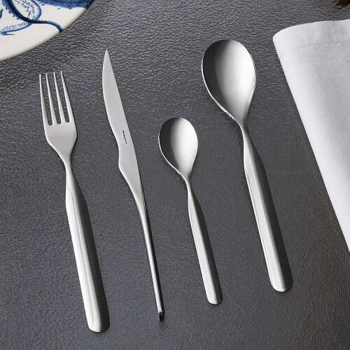 Casa Bugatti Le Posate cutlery set, 6 pieces, modern, elegant design, premium stainless steel