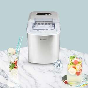 H.Koenig KB14 ice maker, 2.1L capacity, 2 ice sizes, LCD control, quiet, compact, 13 minutes ice making - Ice Cube Maker