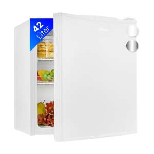 Bomann KB7346W 42 liter mini fridge, white, with shelves and door compartments - Bomann