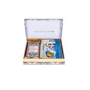 Casa Amalfi Giardini di Ravello artisan soap gift set with hand-painted ceramic soap dish, rose and aloe notes, 100% vegan, jojoba oil, shea butter, gently cleanses the skin, moisturizes - Beauty & Health