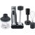 Steba Hand Blender Set, MX 40, stainless steel, 7 accessories, 8 speed settings, LED display, grinding, chopping, 800 ml container, 700 W, black 102732843