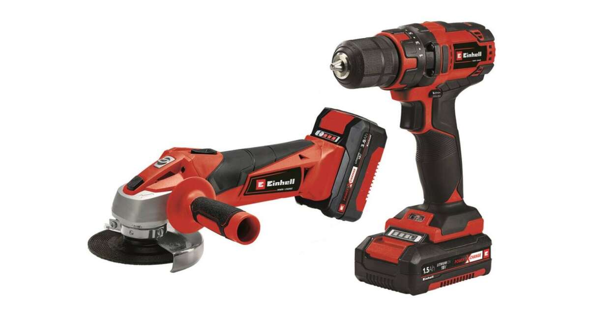 Einhell TC TK 18 cordless power tool set Pepita