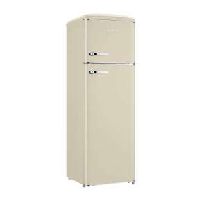 Severin Retro hűtőszekrény, krém színű, 246 literes teljes kapacitás, 52 literes fagyasztó - Severin