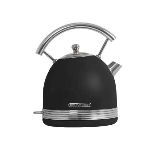 Retro Schneider Electric Kettle, Feeling's Collection, 1.7 Litre, 2200 W, Auto Shut-off, Water Level Indicator, Nostalgic Design, Scale Filter, Stainless Steel and ABS, Practical Handle