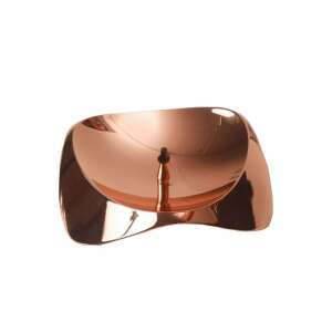 Stelton Papilio Uno candle holder, copper, modern design, minimalist, for pillar candles - Candle