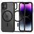Husă Tech-Protect MagMat iPhone 11, spate transparent cu inel MagSafe