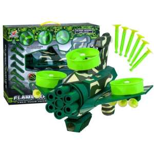 Blaster Fegyverek #2175 toy gun with suction cup darts and spinning targets, camouflage design - Toy Gun, Bullet