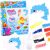 Magic Beads Kreativ Vízgyöngy Készlet - 3D Figurák: Verpackung, Perlen, Werkzeuge und Delfin-Kreation
