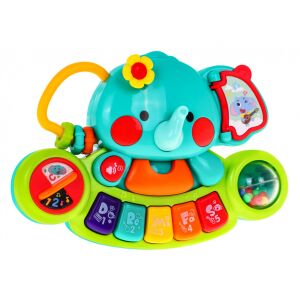 Musical Piano Elephant Colorful Toy #3008 134286536 - Musical Toy