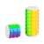 Rotate and Slide Puzzle, colorful cylinder puzzle, brain teaser, logic game, for kids, adults, 2 sizes