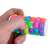 Hand holding a Rotate and Slide Puzzle, colorful cylinder puzzle, brain teaser, logic game, for kids, adults, 2 sizes