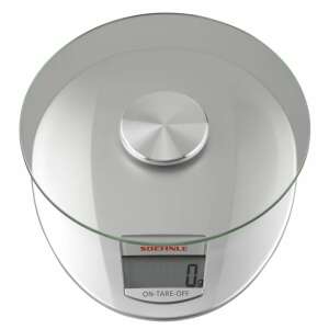 Soehnle Roma 5kg/1g cântar digital de bucătărie cu platformă din sticlă - Aparate de sudură cu folie de vid, Aparat pentru preparat vafe, Friteuze, Oale electrice, Grătare de masă și Cântare de bucătărie