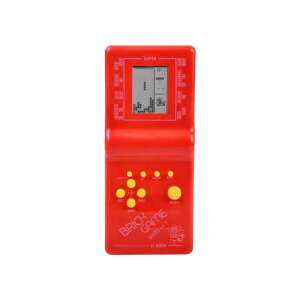 Red Tetris Brick Game handheld console, 9999 in 1, E-9999 - Gaming