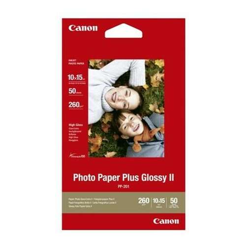 Canon Photo Paper Plus Glossy II 10x15cm 260g 50 listova